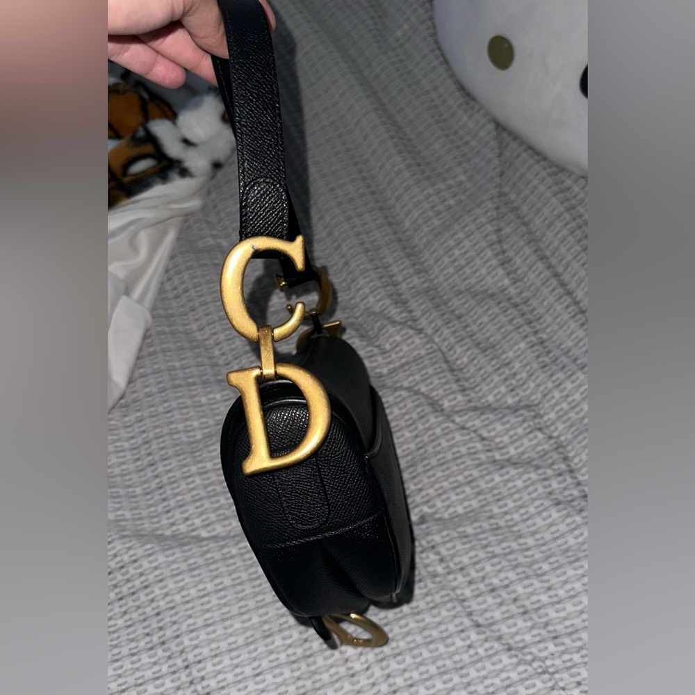 Black Dior saddle bag crossbody - Picture 4 of 7